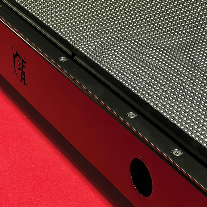 Close-up of the underside of the case with the stand socket